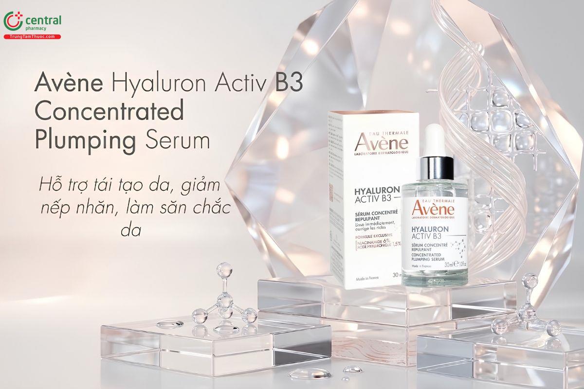 Avène Hyaluron Activ B3 Concentrated Plumping Serum cải thiện lão hoá