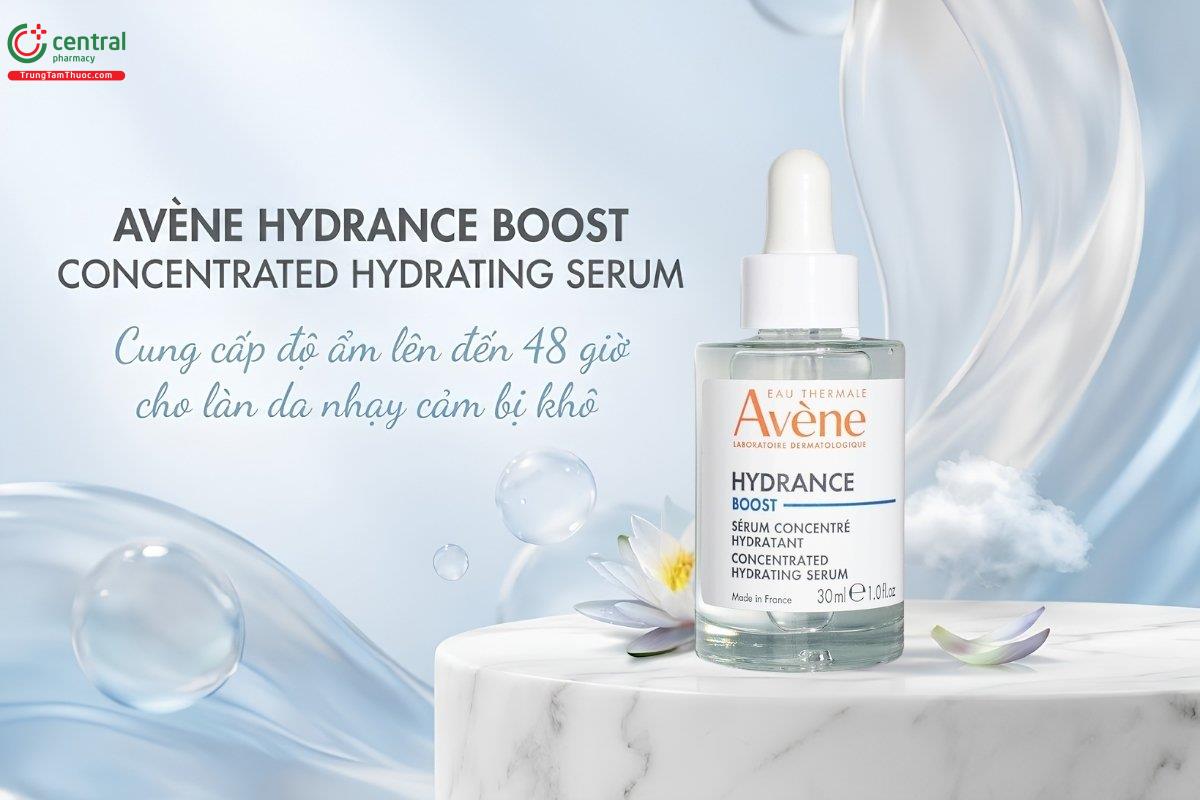 Avène Hydrance Boost Concentrated Hydrating Serum cho da căng mịn