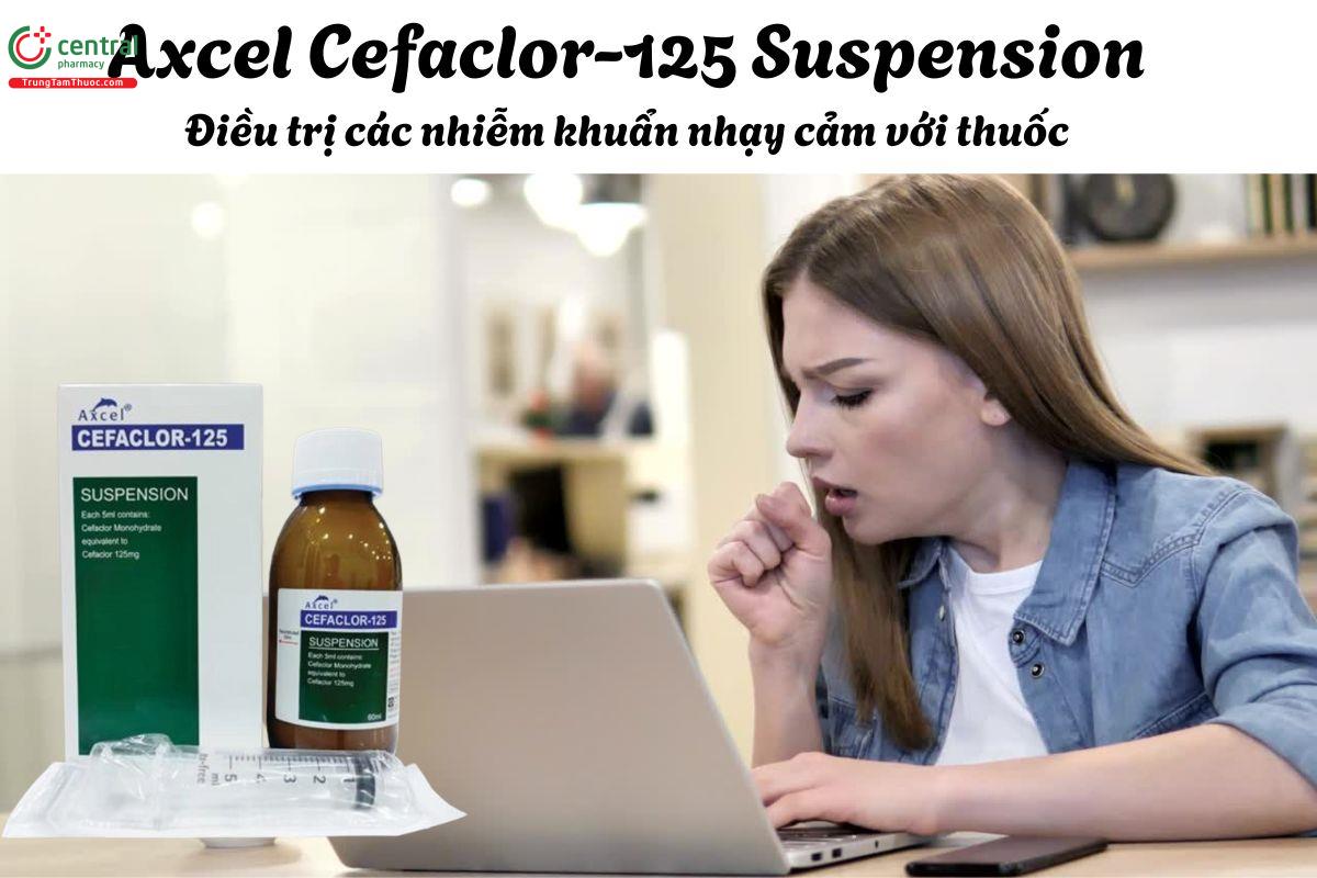 Thuốc Axcel Cefaclor-125 Suspension - Điều trị nhiễm trùng hô hấp