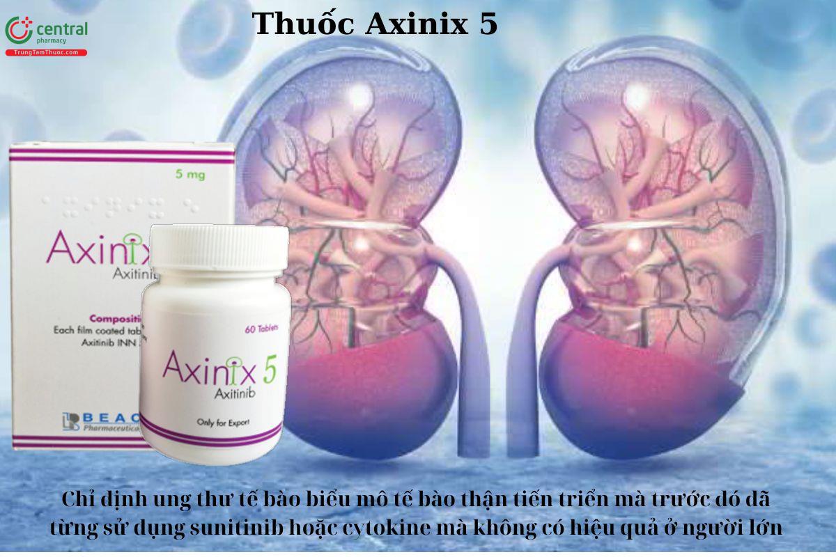 Chỉ định của thuốc Axinix 5