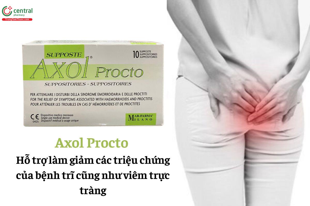 Tác dụng của Axol Procto 