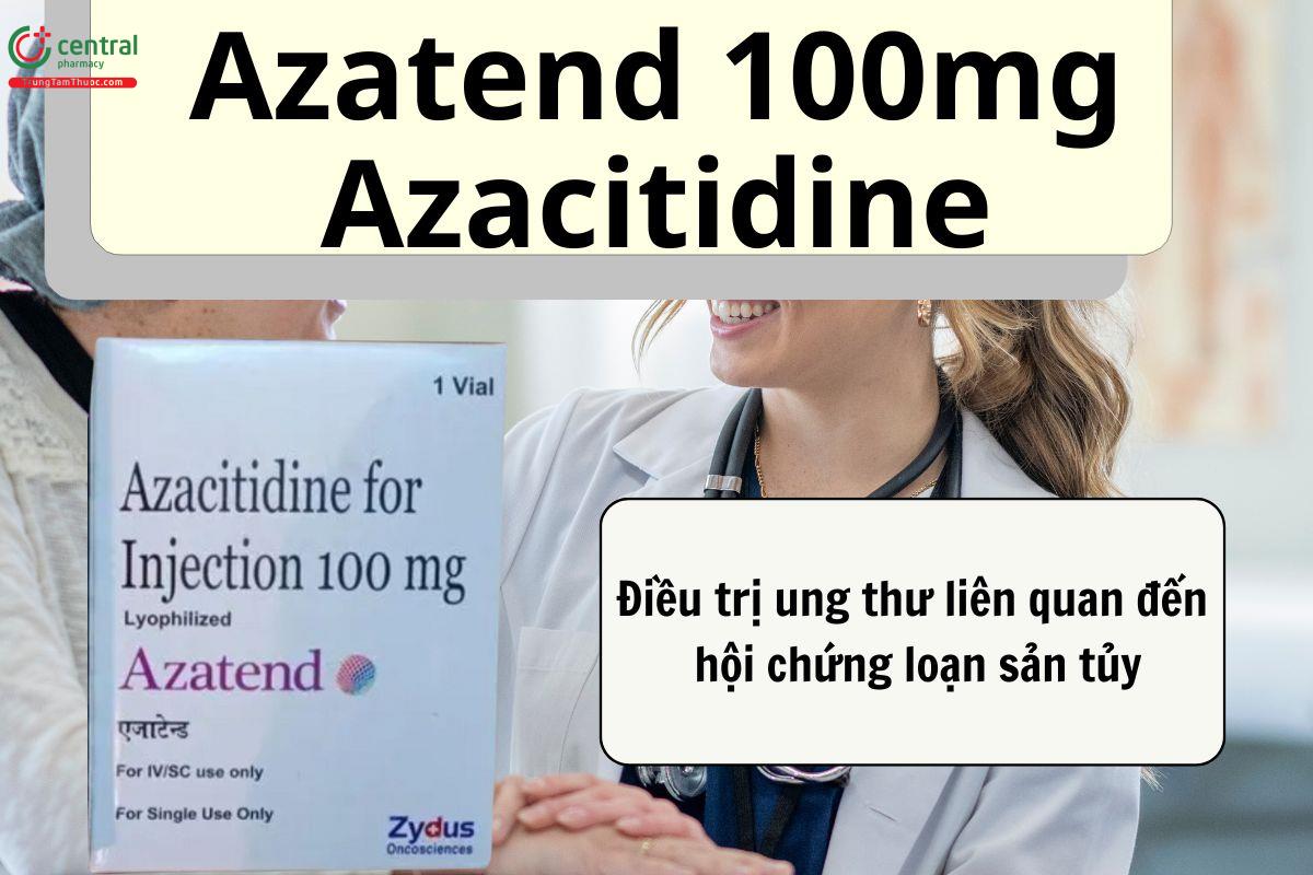 Thuốc tiêm Azatend 100mg