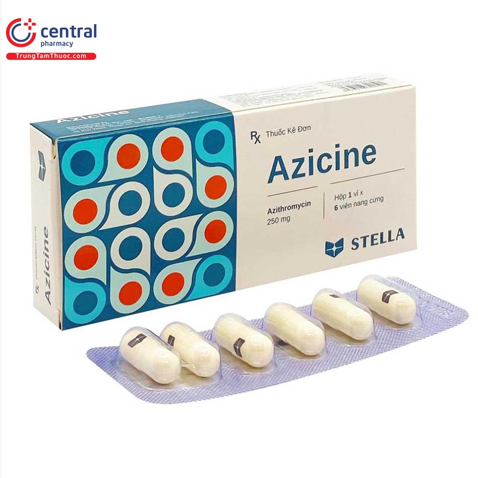 Thuốc Azicine: điều trị các bệnh nhiễm trùng hiệu quả