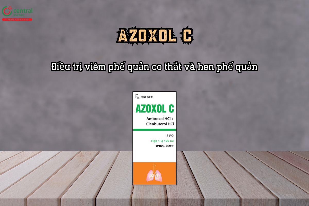 Điều trị viêm phế quản co thắt và hen phế quản bằng thuốc Azoxol C