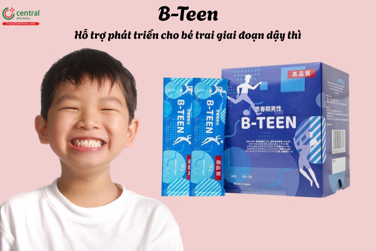 B-Teen - Giúp hỗ trợ phát triển cho bé trai giai đoạn dậy thì