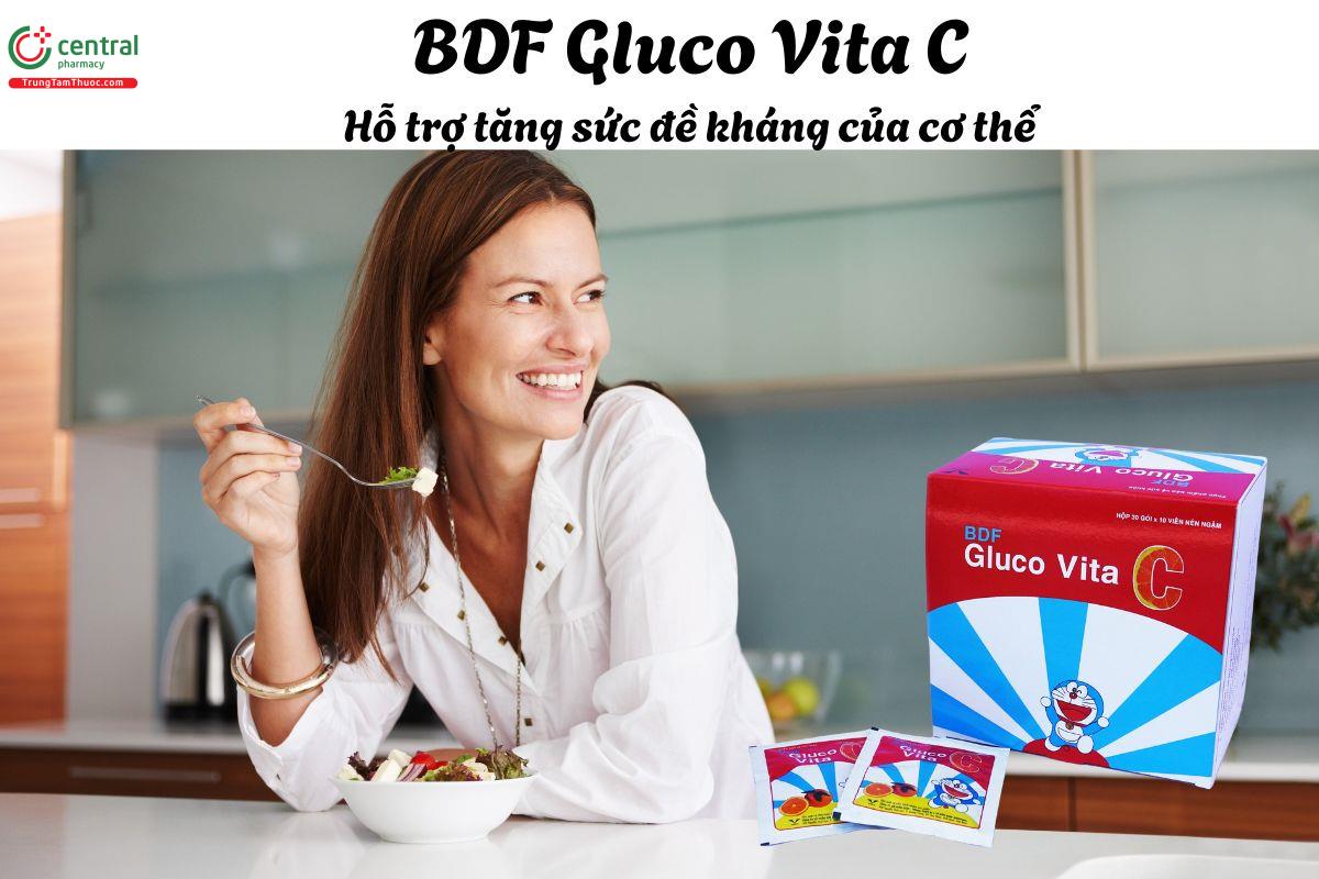 BDF Gluco Vita C - Giúp duy trì hệ xương và răng khỏe mạnh