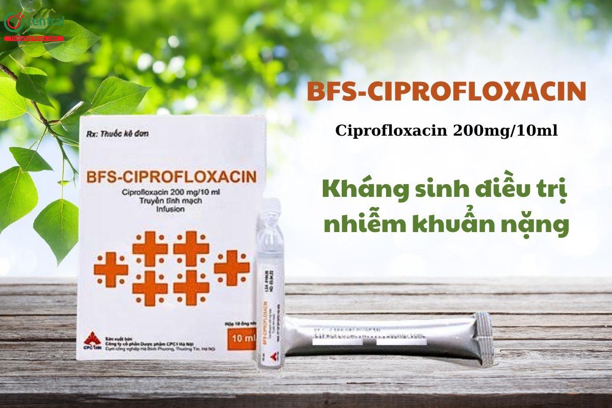 Chỉ định của Thuốc BFS-Ciprofloxacin