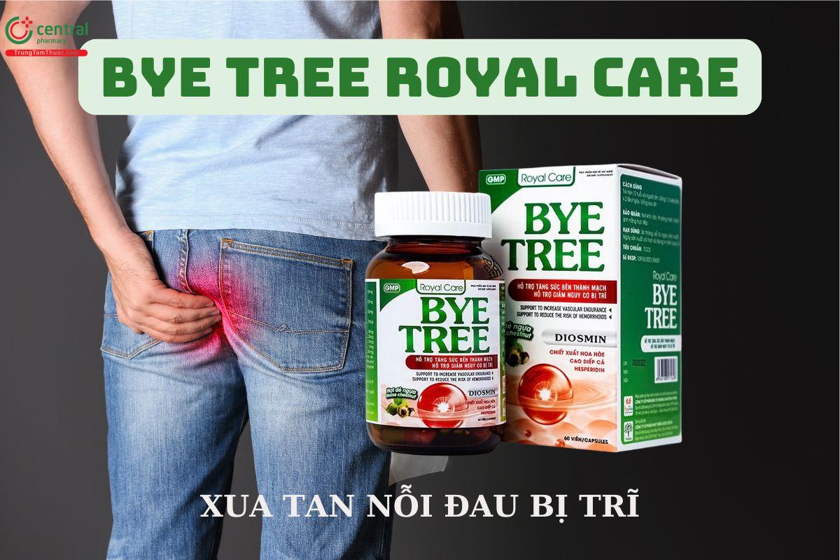 Viên uống Bye Tree Royal Care giảm nguy cơ bị trĩ