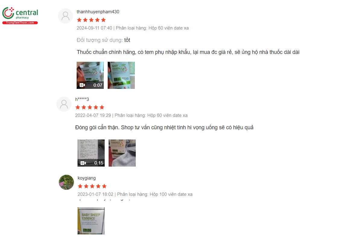 Review từ khách hàng