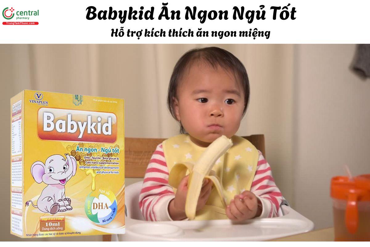 Babykid Ăn Ngon Ngủ Tốt - Giúp trẻ ăn ngon miệng hơn