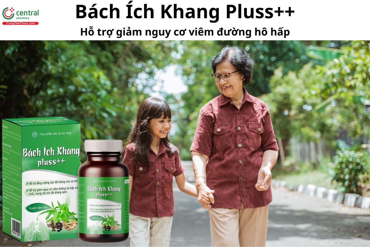Bách Ích Khang Pluss++ - Giúp tăng cường sức đề kháng 