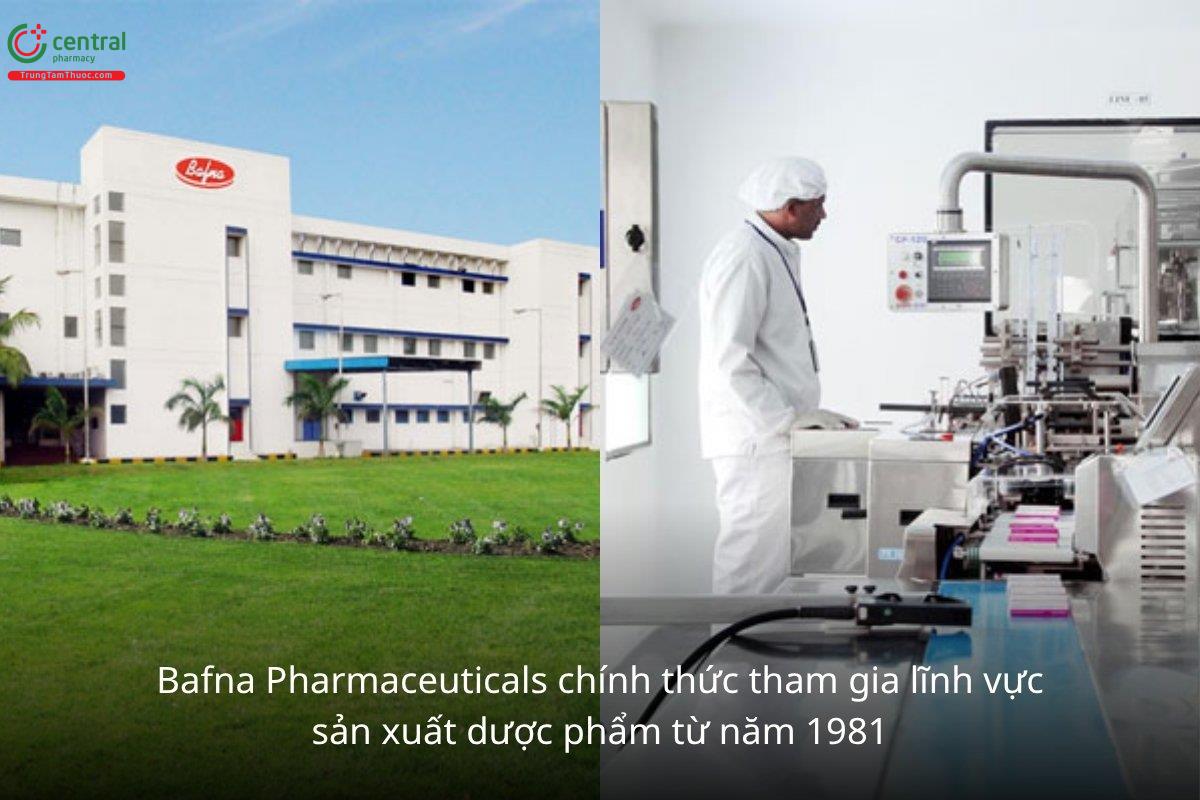 Bafna Pharmaceuticals chính thức tham gia lĩnh vực sản xuất dược phẩm từ năm 1981