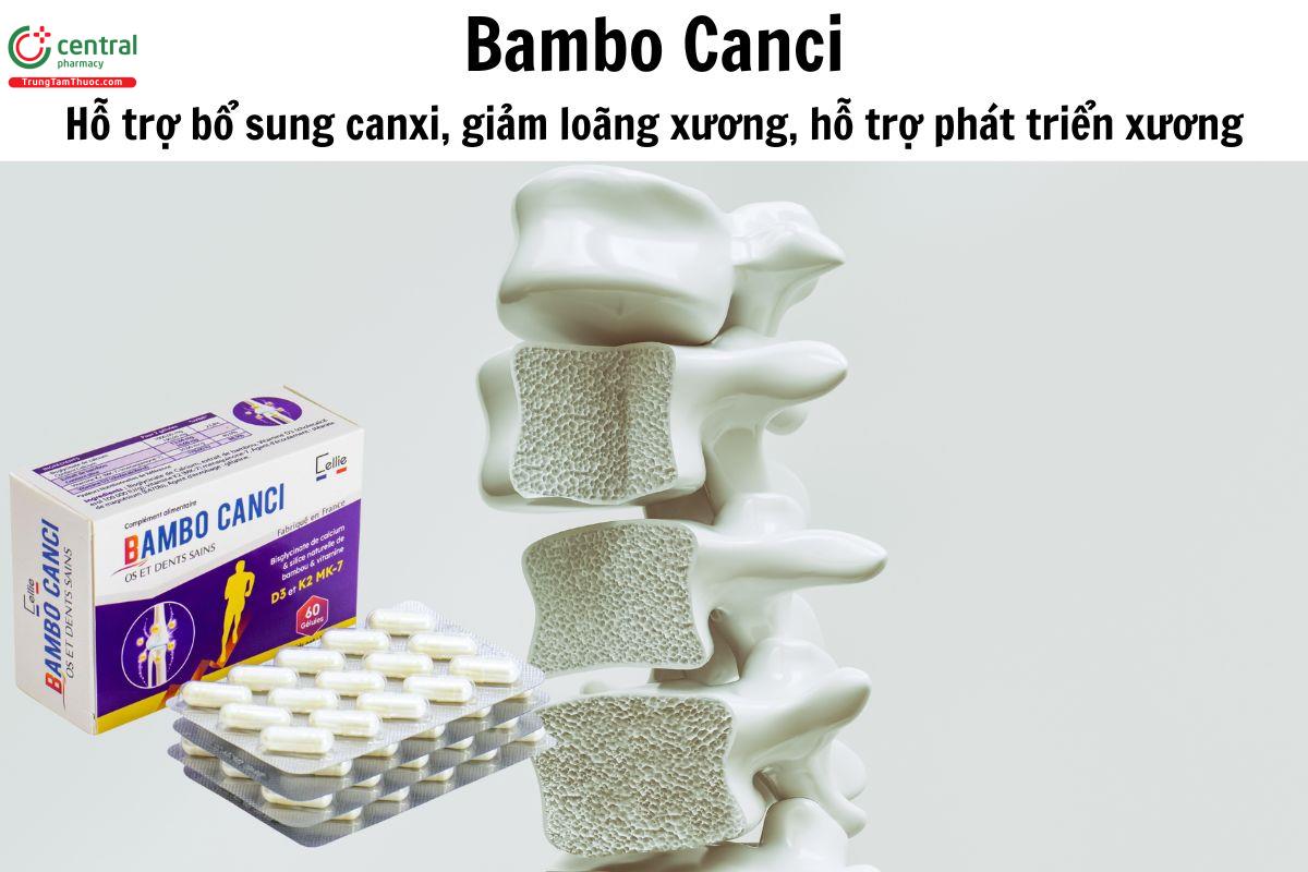 Tác sụng của Bambo Canci