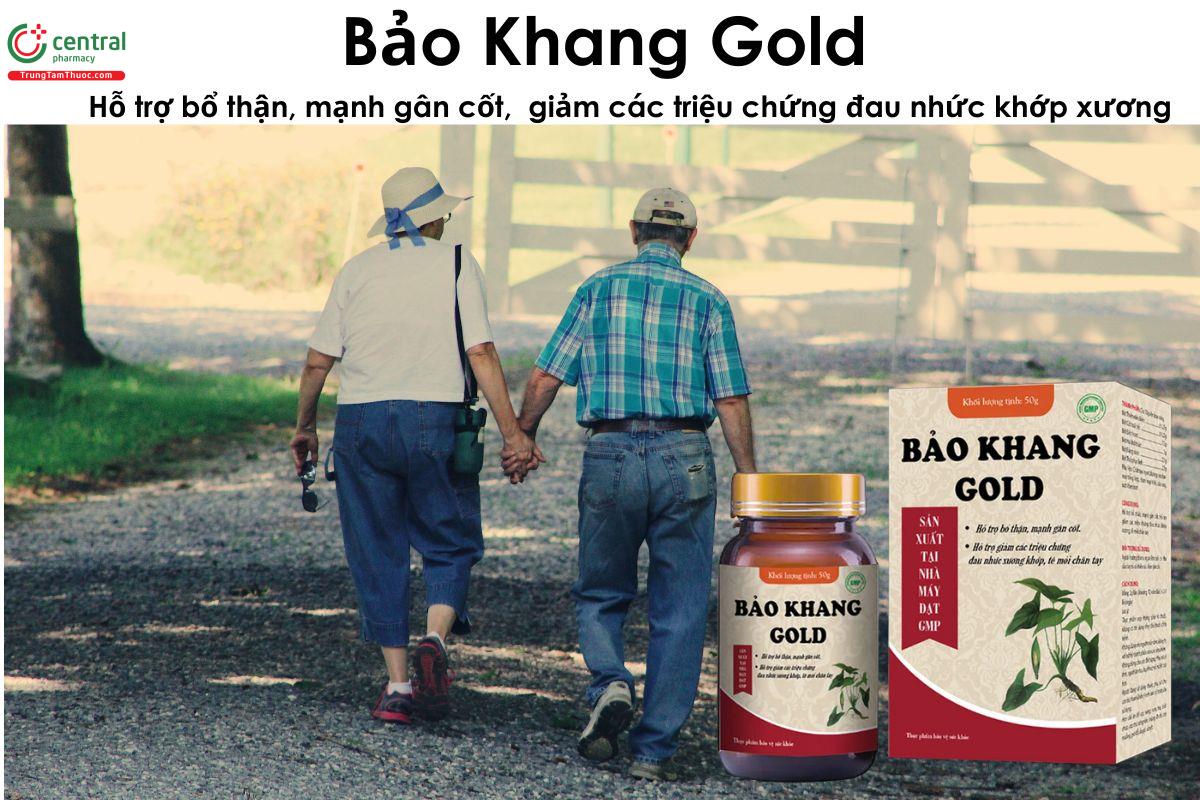 Bảo Khang Gold - Giúp giảm các triệu chứng đau nhức khớp xương