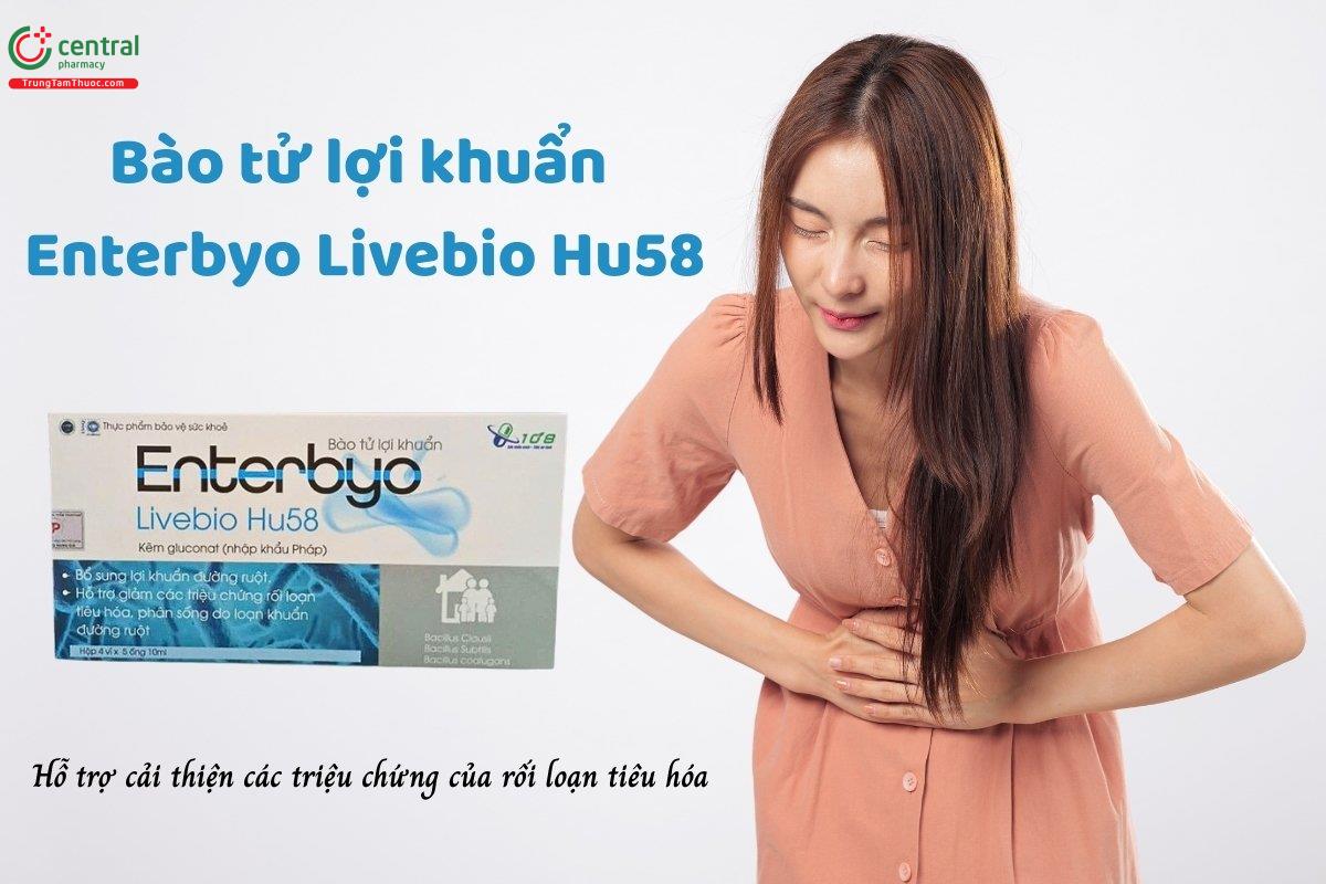 Bào tử lợi khuẩn Enterbyo Livebio Hu58
