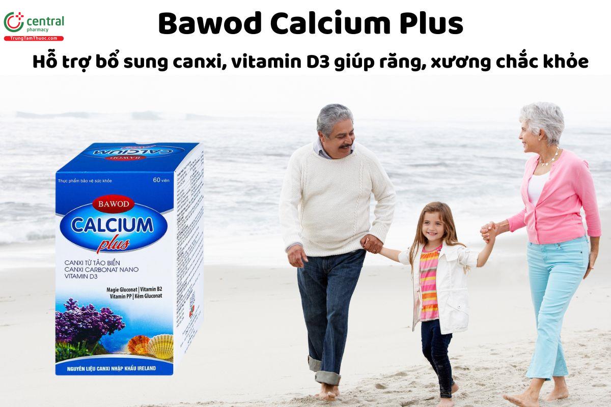 Bawod Calcium Plus - Bổ sung Canxi giúp xương chắc khỏe