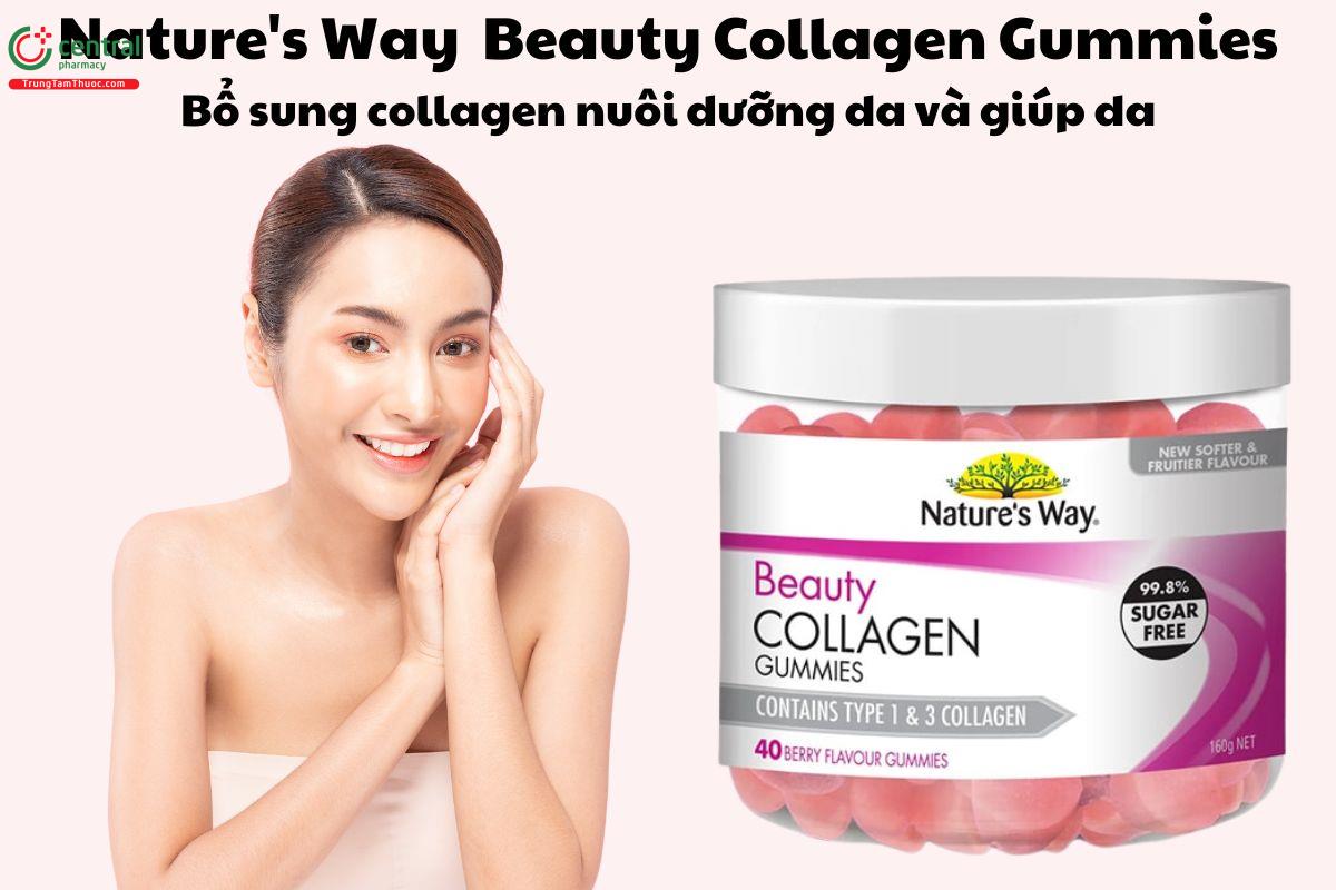 Nature's Way Beauty Collagen Gummies - Giúp da săn chắc hơn