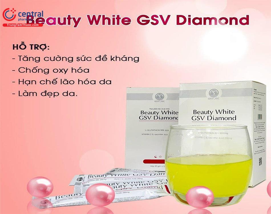 Cốm sủi Beauty White GSV Diamond