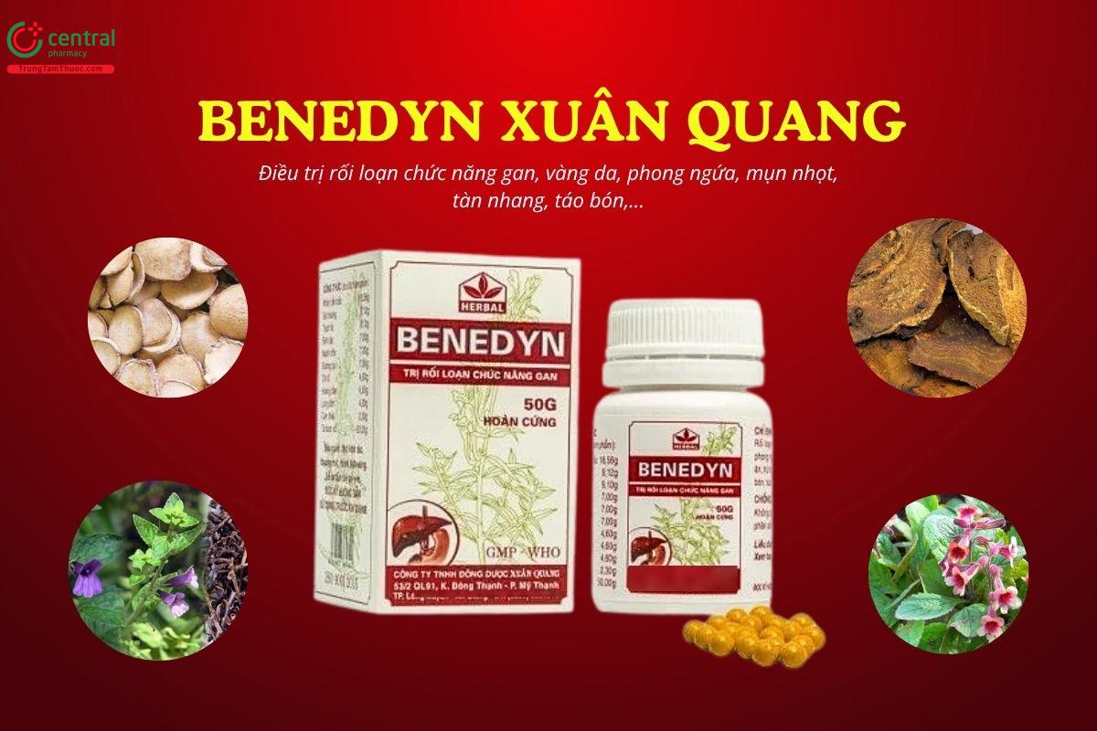 Thuốc Benedyn Xuân Quang bổ gan, trị chứng rối loạn chức năng gan