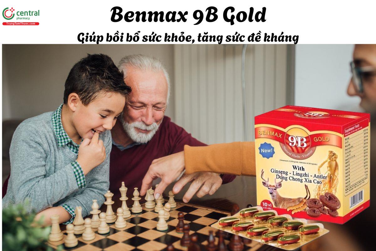 Benmax 9B Gold - Giúp bồi bổ sức khỏe, tăng cường sức đề kháng