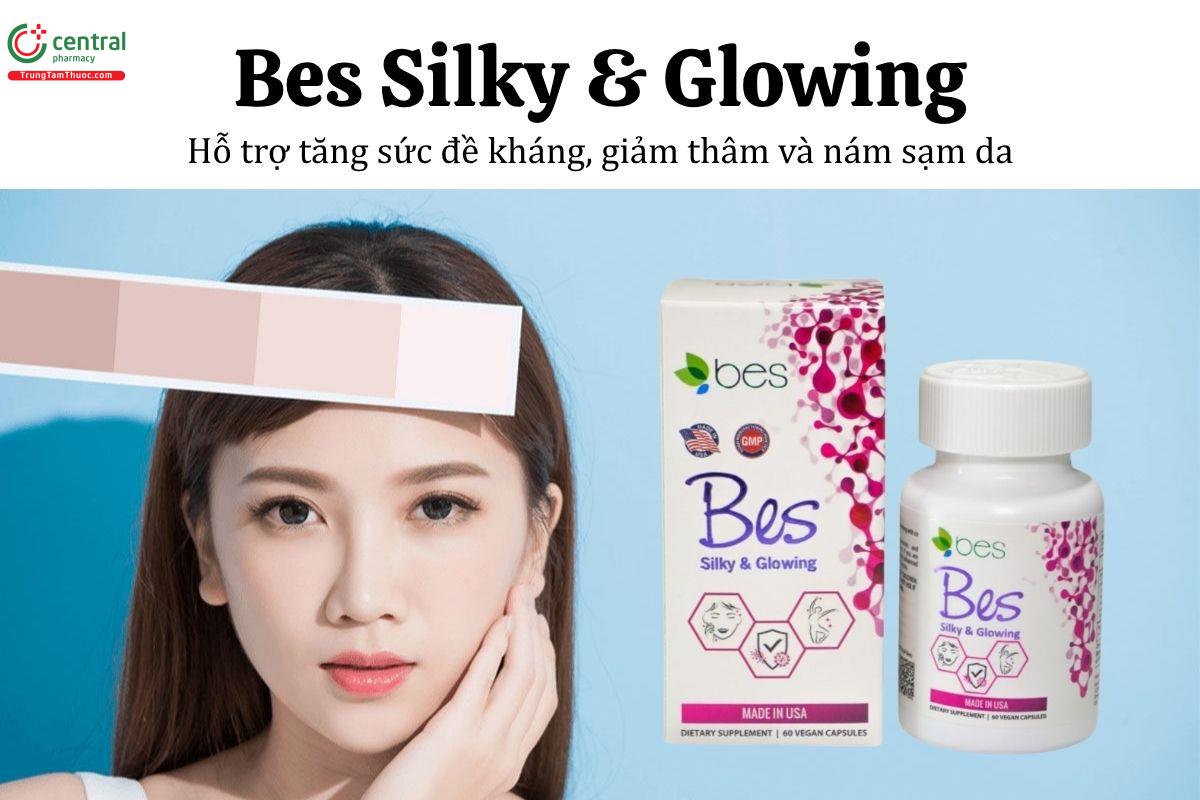Bes Silky & Glowing - Hỗ trợ tăng sức đề kháng, giảm thâm và nám sạm da