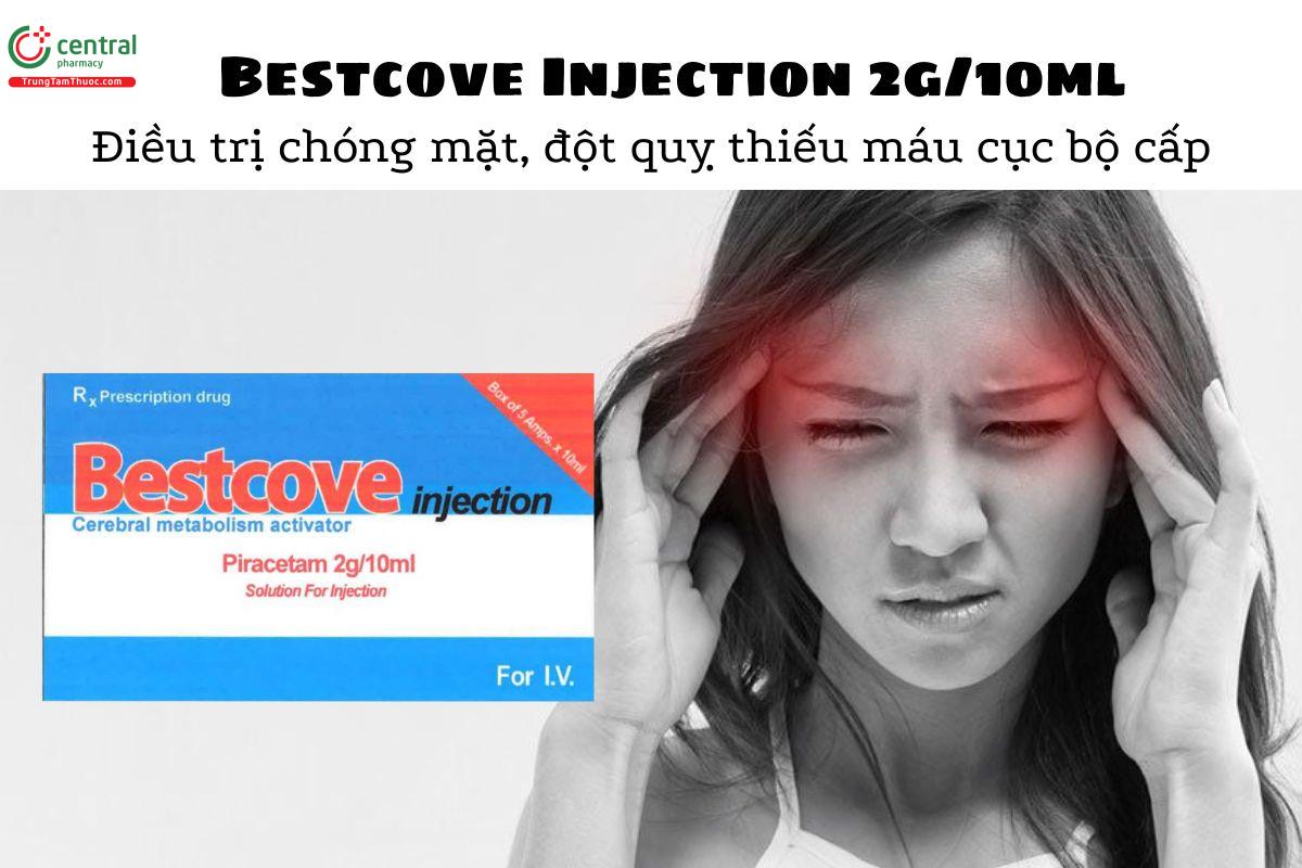 Thuốc Bestcove Injection 2g/10ml - Điều trị đột quỵ thiếu máu cục bộ cấp