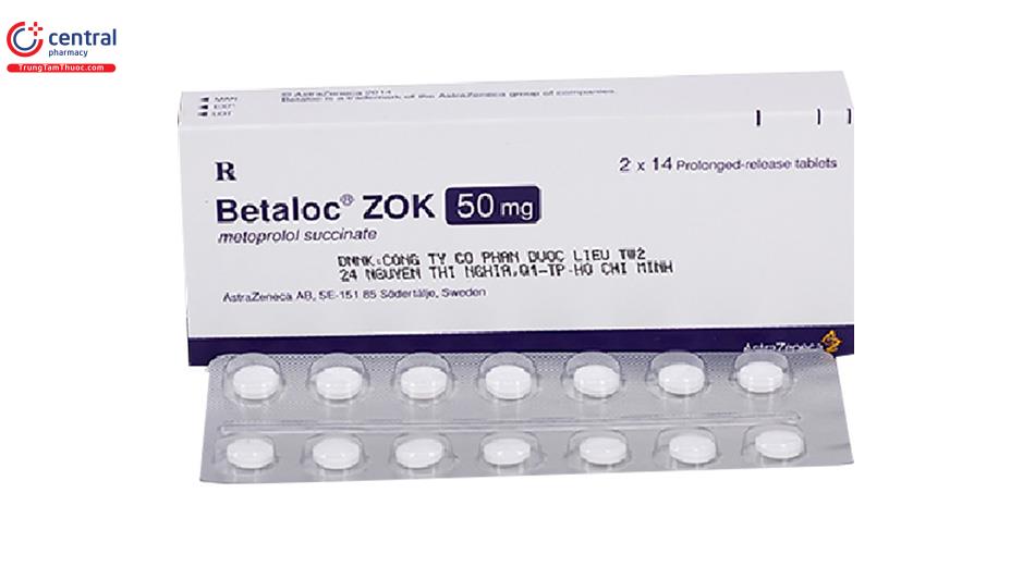 Thuốc Betaloc Zok 50mg