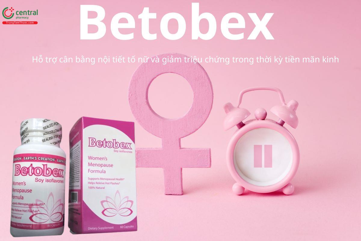 Betobex hỗ trợ cân bằng hormone, làm dịu các triệu chứng tiền mãn kinh