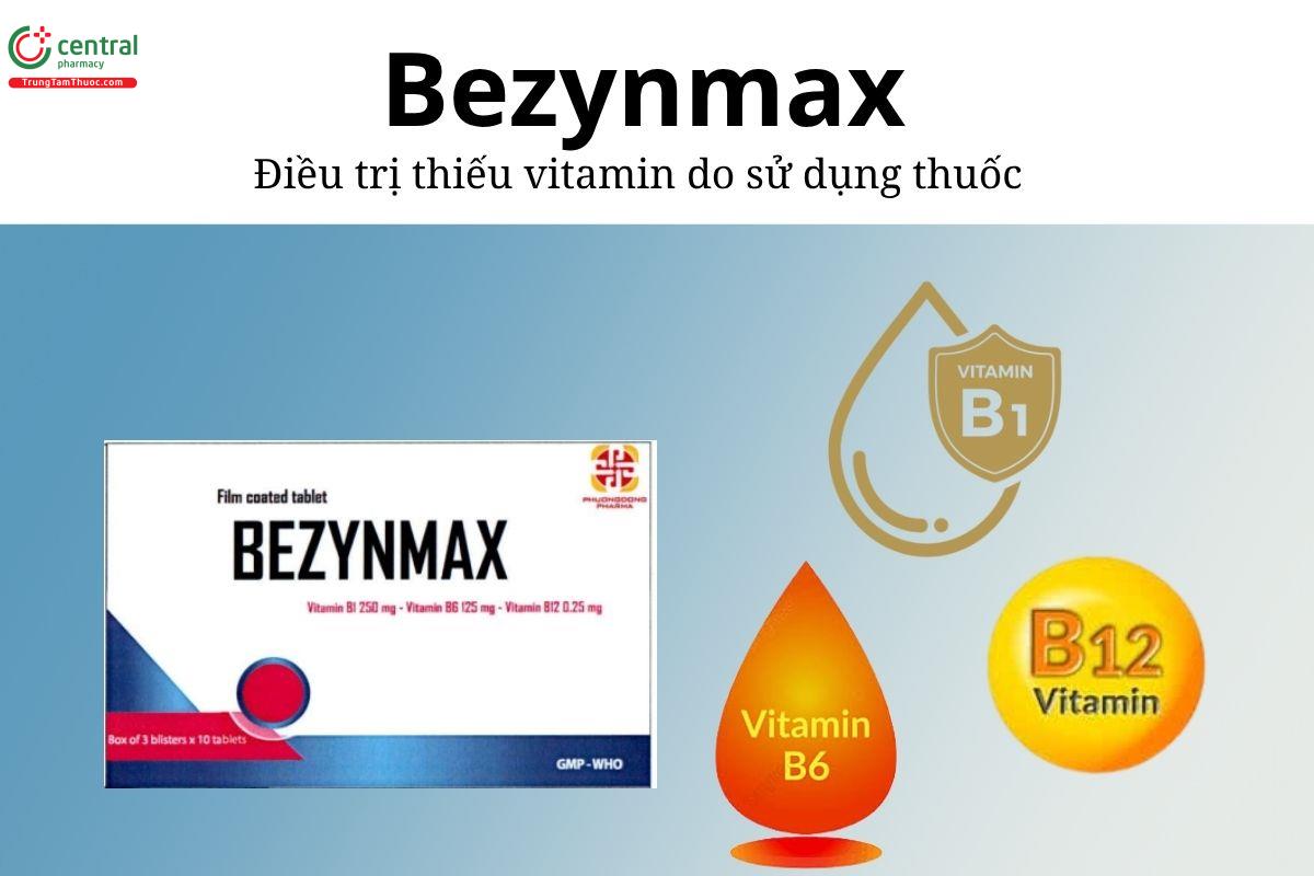Thuốc Bezynmax - Điều trị thiếu vitamin do sử dụng thuốc
