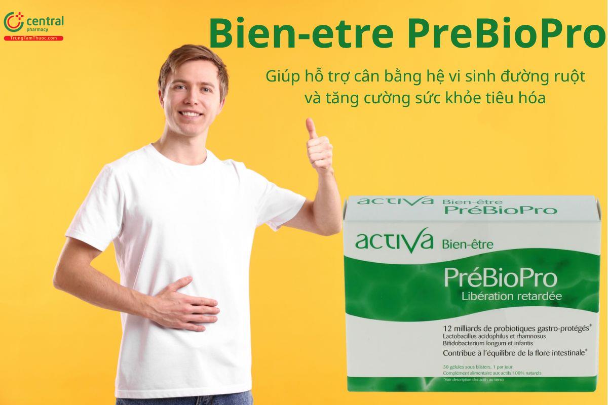 Bien-etre PreBioPro giúp hỗ trợ cân bằng hệ vi sinh đường ruột