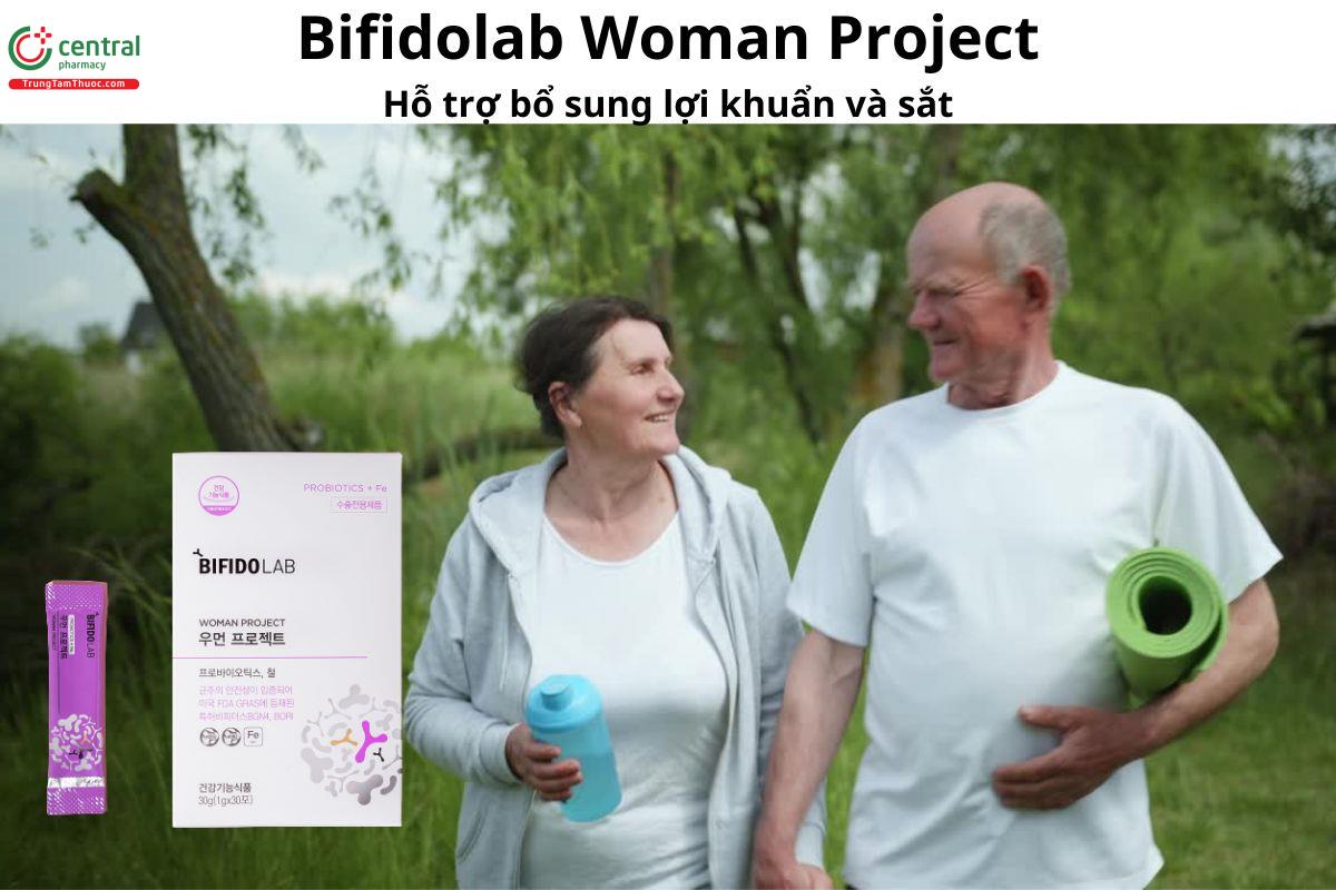 Bifidolab Woman Project - Giúp duy trì cân bằng hệ vi sinh đường ruột