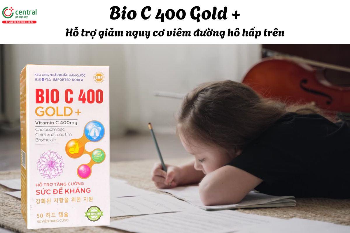 Bio C 400 Gold + - Giúp tăng cường sức đề kháng cho cơ thể