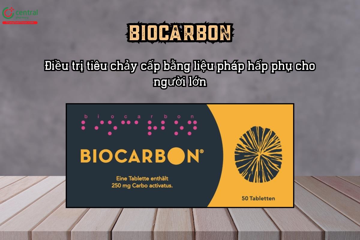 Điều trị tiêu chảy cấp bằng thuốc Biocarbon