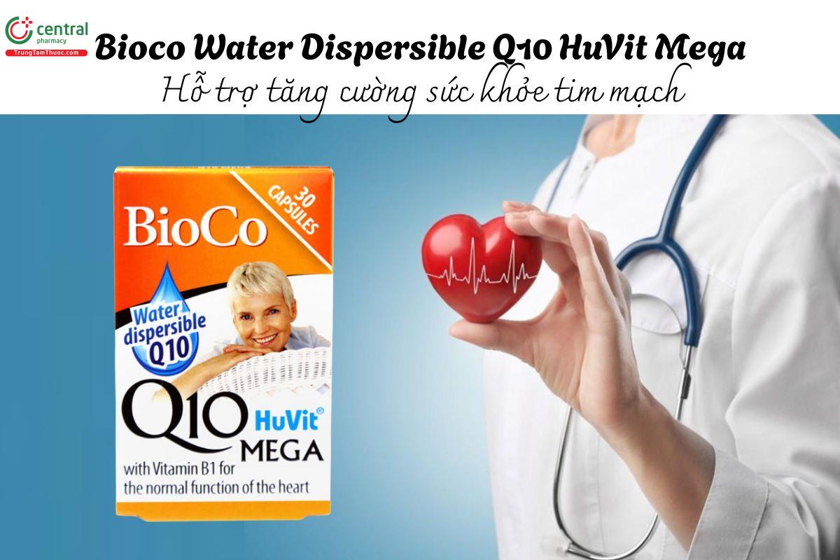 Bioco Water Dispersible Q10 HuVit Mega - Tăng cường sức khỏe tim mạch