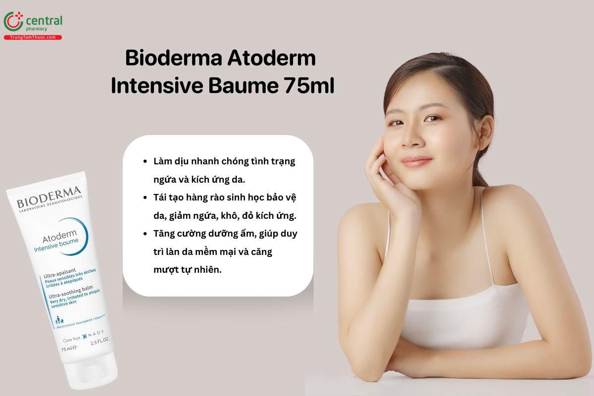 Bioderma Atoderm Intensive Baume 75ml giữ ẩm và làm dịu làn da tức thì