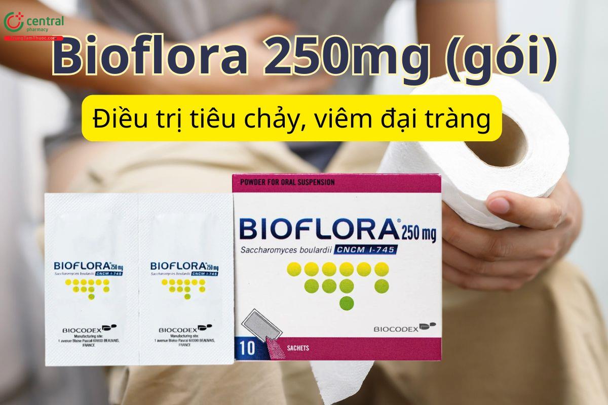 Bioflora 250mg gói được dùng để phòng ngừa và điều trị tiêu chảy