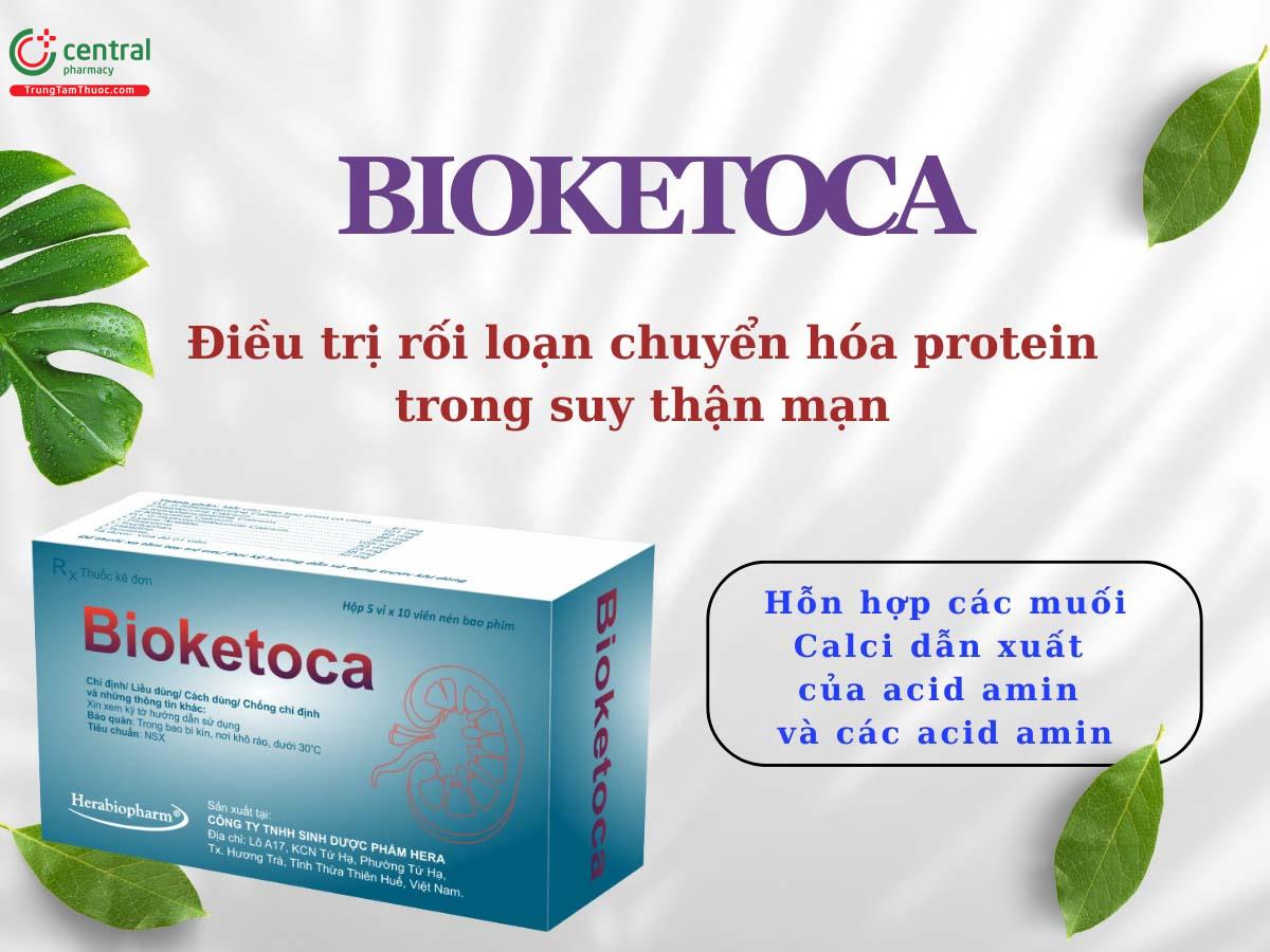 Thuốc Bioketoca điều trị rối loạn chuyển hóa protein trong suy thận mạn