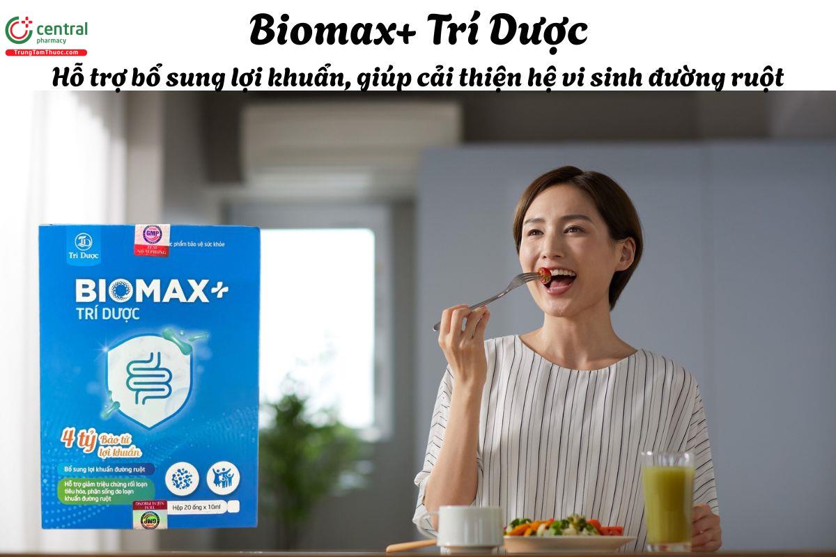 Biomax+ Trí Dược - Giúp bổ sung vi khuẩn có lợi cho đường ruột