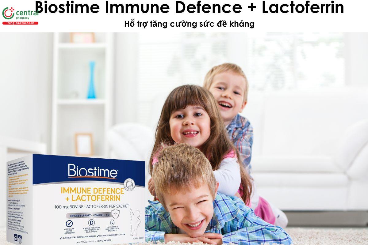 Biostime Immune Defence + Lactoferrin - Giúp tăng cường sức đề kháng