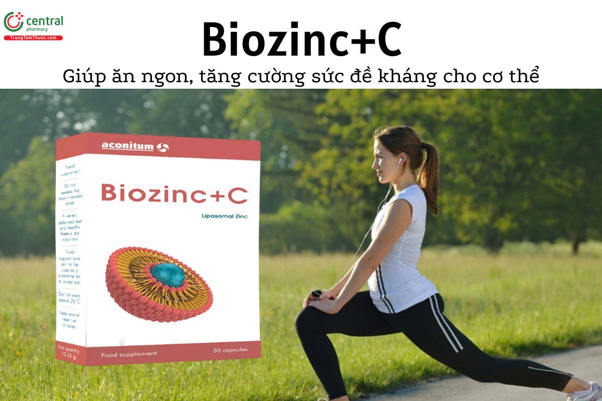 Biozinc+C - Giúp ăn ngon, tăng cường sức đề kháng cho cơ thể