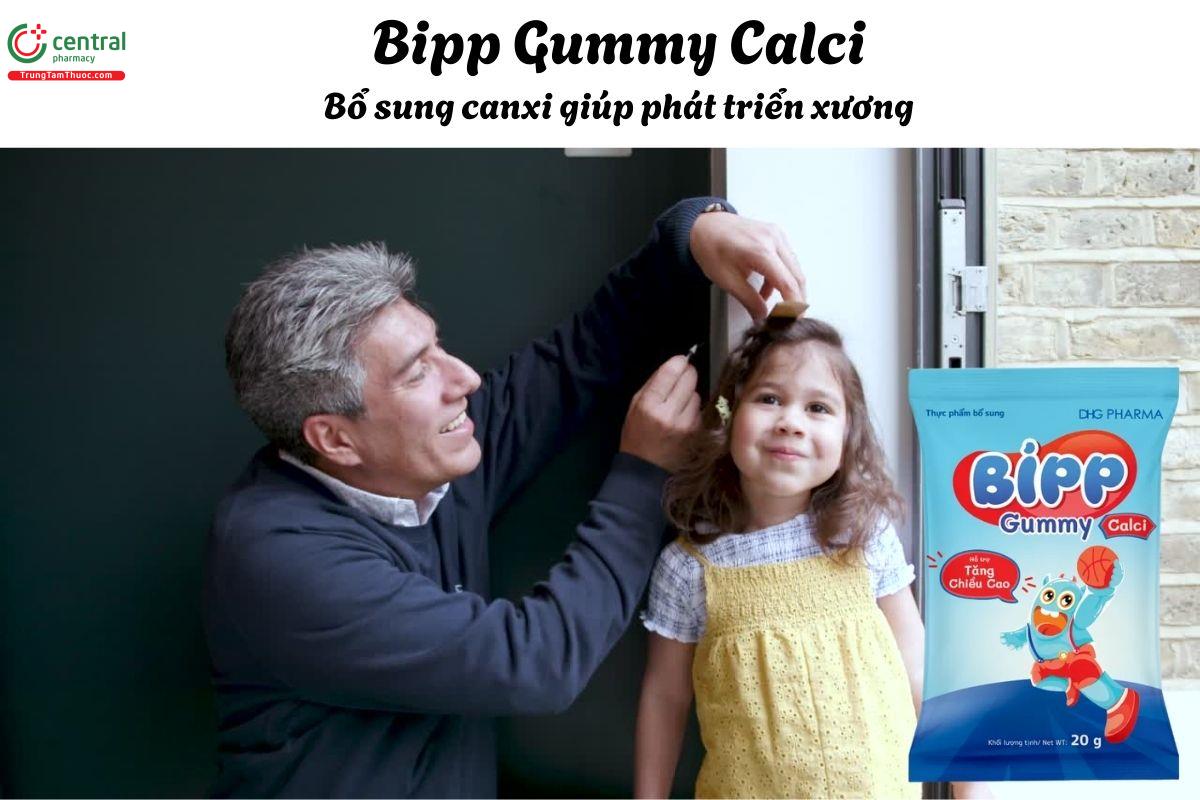 Kẹo dẻo Bipp Gummy Calci - Bổ sung canxi giúp phát triển xương, răng