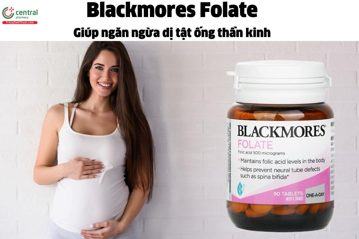 Blackmores Folate - Bổ sung Acid Folic cho phụ nữ mang thai