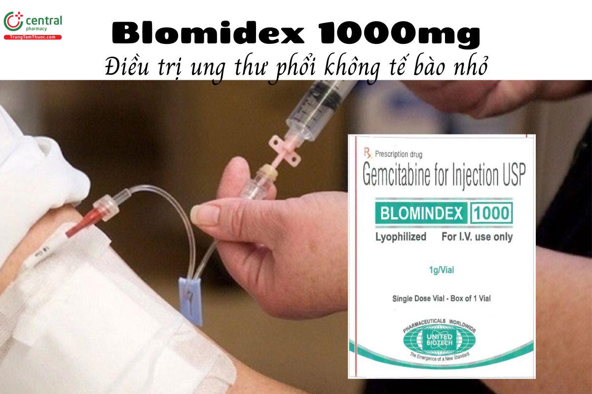 Thuốc Blomidex 1000mg - Điều trị ung thư phổi không tế bào nhỏ