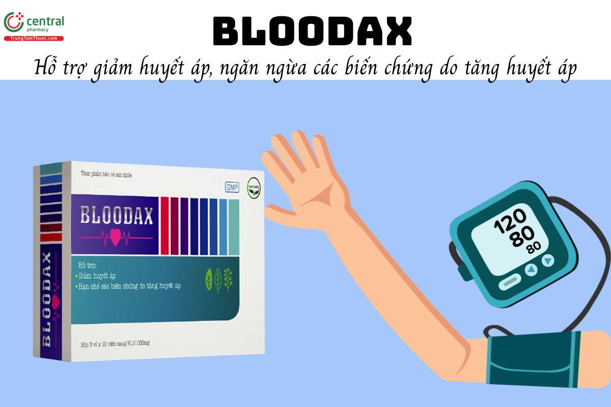 Bloodax - Hỗ trợ giảm huyết áp, ngăn ngừa biến chứng do tăng huyết áp