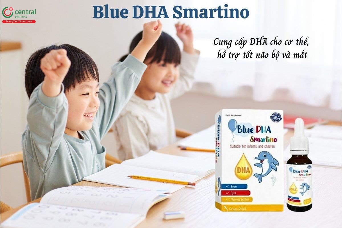 Blue DHA Smartino hỗ trợ tốt não bộ và mắt