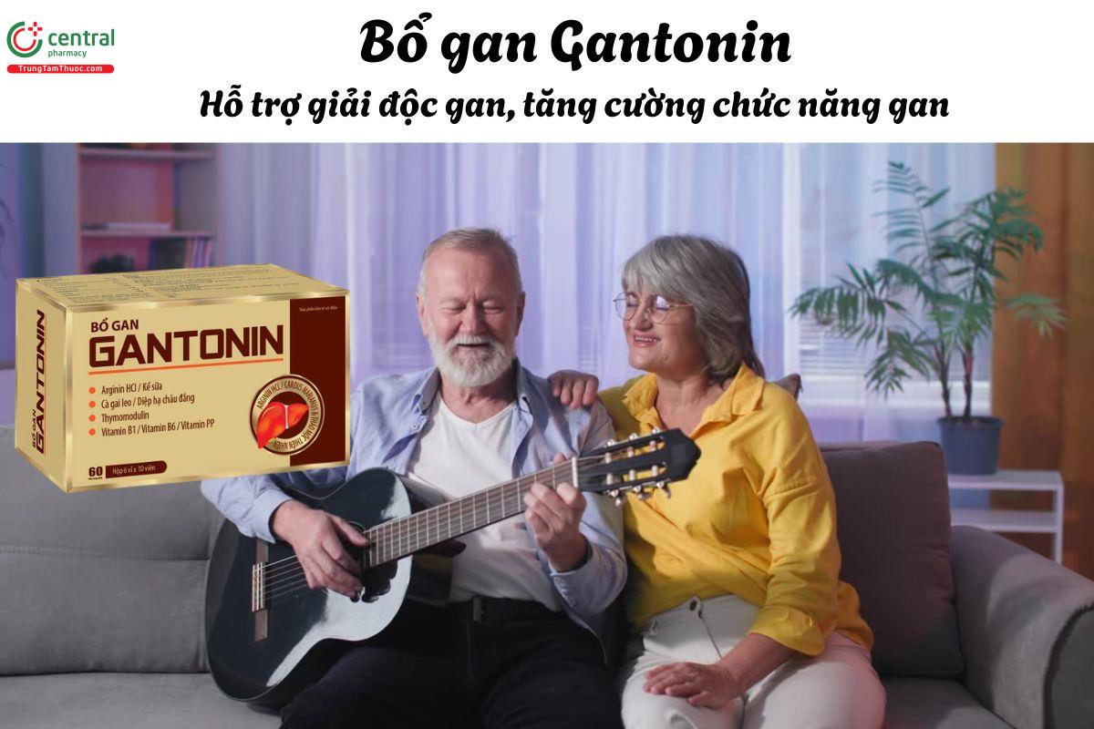 Bổ gan Gantonin - Giúp mát gan, thanh lọc cơ thể, thải độc gan