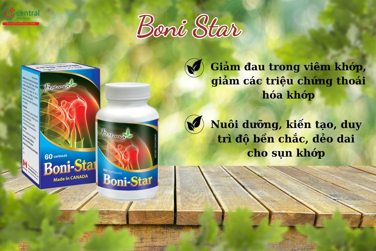 Thuốc Boni-Star - Giải pháp tăng nuôi dưỡng và tái tạo sụn khớp