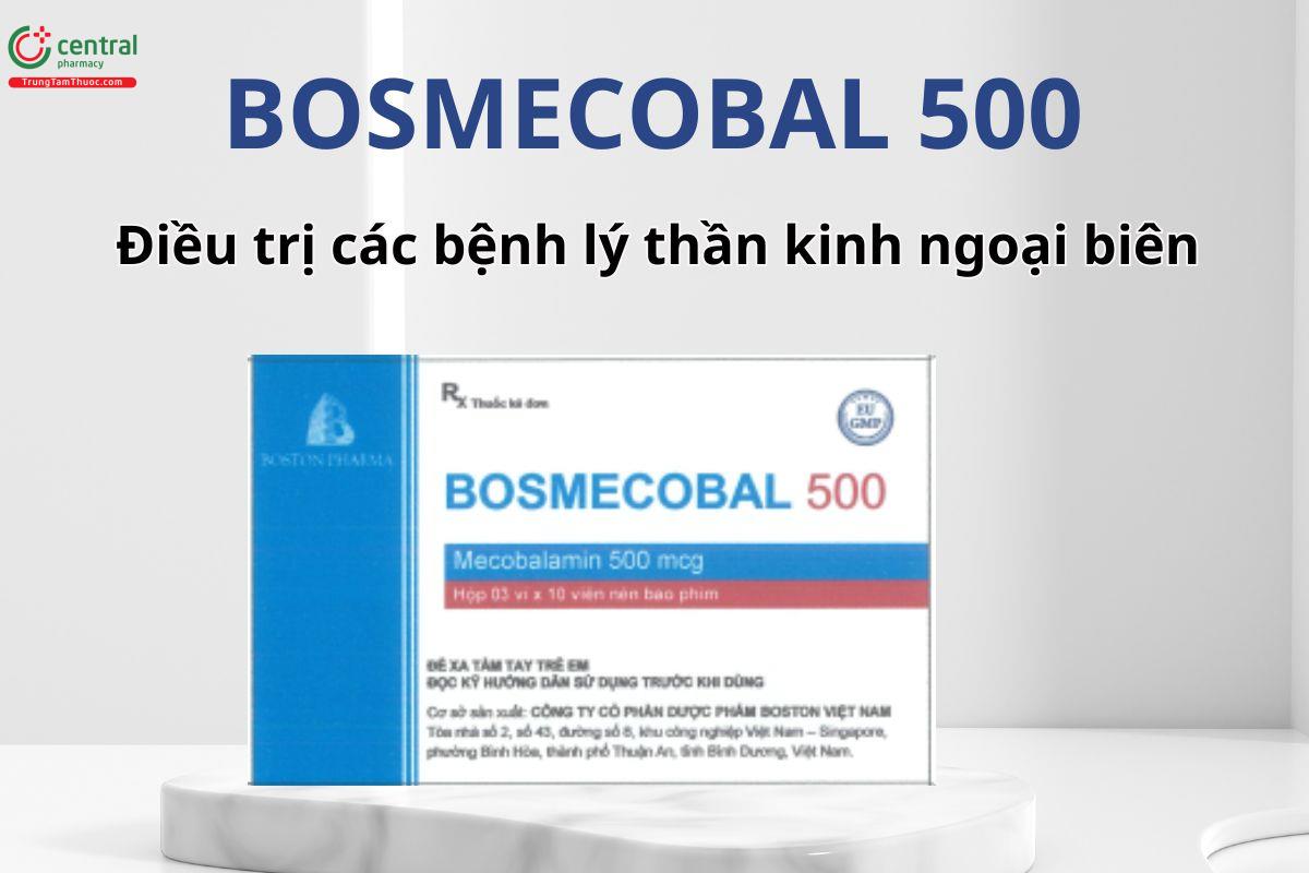 Bosmecobal 500 được chỉ định cho người lớn trong các bệnh lý thần kinh ngoại biên
