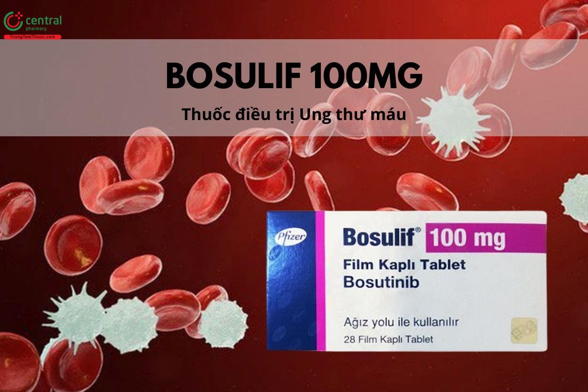 Thuốc Bosulif 100mg (hộp 28 viên) điều trị ung thư máu ở người lớn