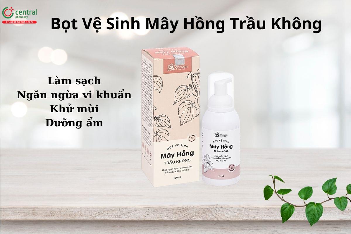 Bọt Vệ Sinh Mây Hồng Trầu Không